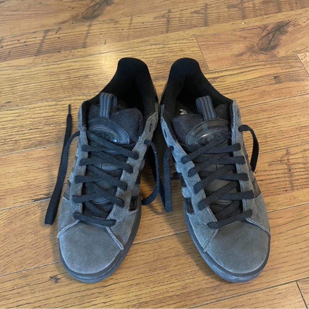 EUC Adidas Campus 00s charcoal Gray Suede Men's Sneakers, 9.5